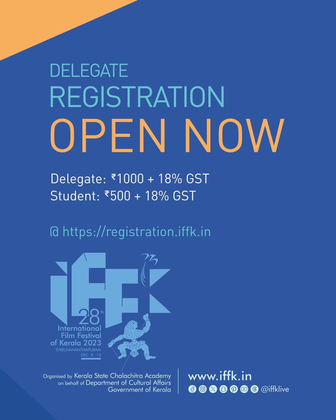 IFFK International Film Festival Registration